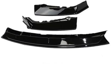 IUKMRT Front Spoiler Lippe Für Benz W213 C238 A238 E 2016 2017 2018 2019 2020 Tuning Trim Dekoration Spoiler Deflektor Schutz Front Stoßstange Lippe Kinn Auto Frontspoiler(Glossy Black)