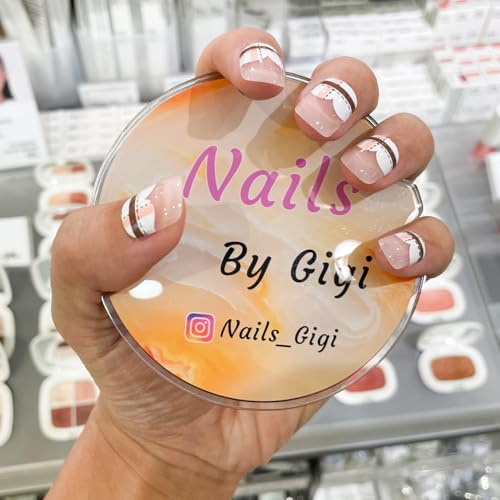 Acrylic Nail Photo Props Personalized, Custom Nail Picture Props Backgrounds for Stunning Photography, Nails Props Pictures with Social Media Salon Nails Art Display Plate Gift for Nail Artist