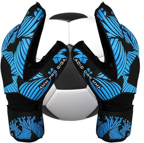 Fußball-Torwarthandschuhe, Fußball-Sporthandschuhe, Sportout-Torwarthandschuhe, langlebig, Exquisite Details, 22 x 12 x 5 cm, für Erwachsene