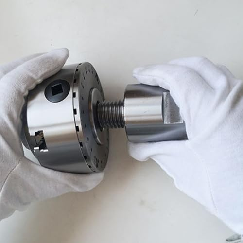 Zilimontt Adaptateur de mandrin de tour à bois - Convertisseur de filetage de vis « × 12 tpi à » × 8 tpi pour outils de tournage du bois et accessoires en acier inoxydable avec vis de réglage