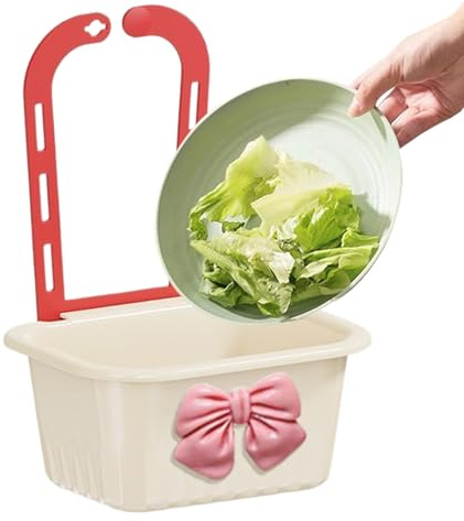 Masoog Passoire d'évier - Passoire de vidange alimentaire - Support de chiffon de rinçage monté sur le robinet - Filtre pour bols seufs, restes alimentaires, thé, cheveux, restes alimentaires