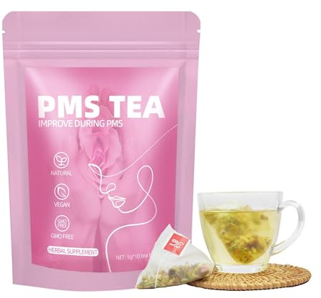 Té Natural Women Harmony: Mezcla De Hierbas, Equilibrio Del Estado Ánimo Y Alivio La Hinchazón Con Frambuesa, Canela Manzanilla