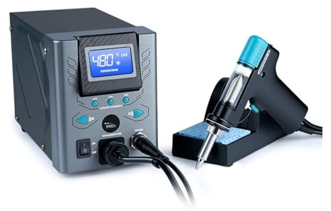 Station de soudage, Station de dessoudage professionnelle 110W, outil d'aspiration numérique for PCB SMD