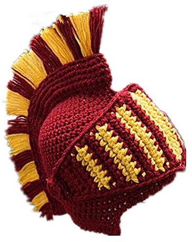 Metyou Perücke, Bartmütze, handgefertigt, gestrickt, warm, Wintermütze, Skimütze, für Damen und Herren Gr. Einheitsgröße