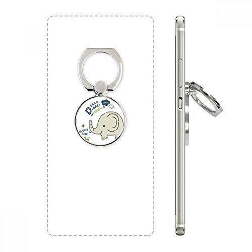 DIYthinker Dream Cloud Elephant Grey Animal Cell Phone Ring Stand Holder Bracket Universal Smartphones Support Gift