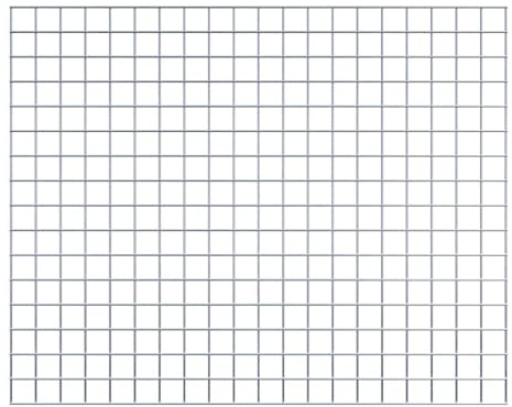Gabionen Gitter 5 x 5 cm Maschenweite (100 x 80 cm)