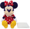 Disney Store Offizielles beschwertes mittelgroßes Kuscheltier Minnie Maus, 36 cm, Plüschtier mit herausnehmbarem Gewicht, Stickereien, gefüllte Minnie Maus aus weichem Stoff, für alle Altersstufen