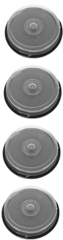 CAXUSD 4stücke Leerer Cd Dvd Aufbewahrungseimer Tragbarer Disc-organizer Für Dvds Und Langlebige Für Kratzschutz Für Bücherregal Und Schreibtisch