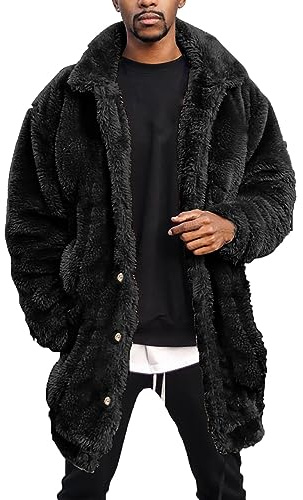 Uwdiohq Regalo Para Mujeres Invierno Abrigo Hombre Parka Borrego Hombre Abrigo Hombre Invierno Plumas Largo Chaqueta Impermeable Montaña Hombre Chaqueta Parka Azul Hombre Top Negro Mujer Ofertas