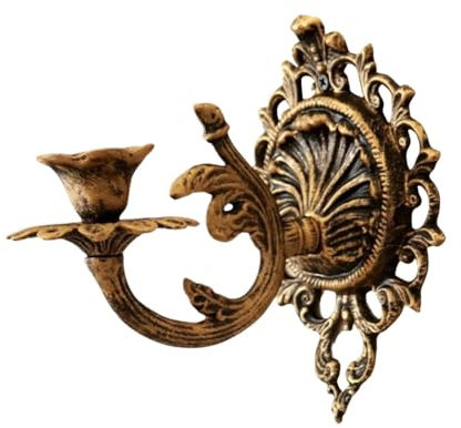 FJIXUO Wandkerzenhalter Wand-Kerzenständer, Kandelaber, Retro, for Esszimmer, Wohnzimmer, Hochzeit