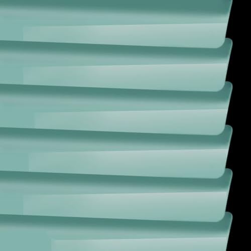 Persiana Veneciana de Aluminio para Privacidad,Todas Piezas Montaje Incluidas,Protección contra la luz y el deslumbramiento,Persiana de Aluminio 25mm Lamas Horizontales (W90cm×H180cm,Green)