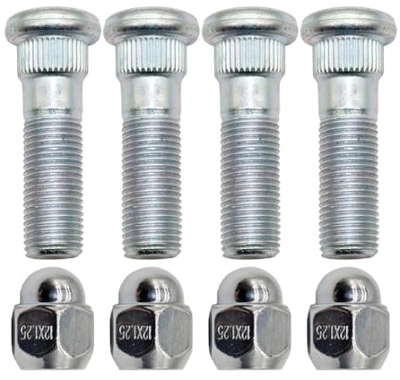 Ecrou Antivol, Goujon de Roue Ensemble de boulons et écrous de moyeu de Roue de Voiture Utilisation adaptée pour Forester 2009-2019 28365FE001 et 28171AJ000