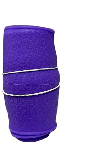 Rivestimento Protettivo Volante Coprivolante Per Auto, Coprivolante, Ecologico, Antiscivolo, Assorbente Del Sudore, Decorazione Semplice E Alla Moda Per Auto(PURPLE)