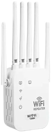 WLAN-repeater - Höghastighetsstärkare, Säker Nätverksenhet Bärbar Signalstärkare Routermodemlängning, Stabil Mottagning Kontor Vardagsrum Sovrum Familjevänner