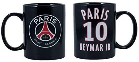 PSG Mug NEYMAR JUNIOR HOME mug en boite individuelle paris sg Noir