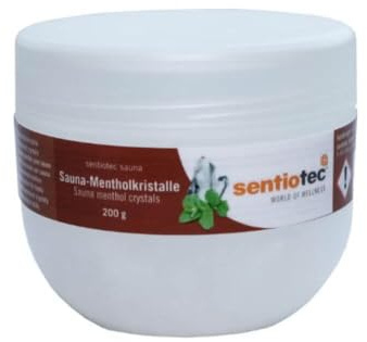 Sentiotec Sauna Mentholkristalle 200 g