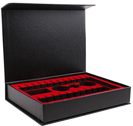 Amagogo 12 Tragbare Dartschachtel, Koffer, Tasche, Koffer Aus Eva Und Samt