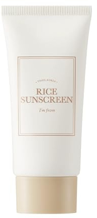 I'm from Protector solar de arroz 50 ml, físico, extracto de arroz 41%, óxido de zinc no nano, respetuoso con los arrecifes, protección solar de la piel
