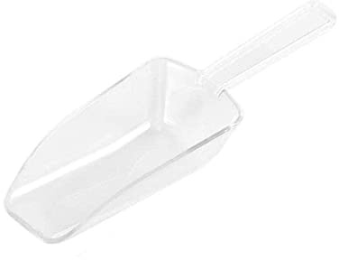 WAITLOVER Mini-Eisschaufel aus Kunststoff, multifunktional, Schaufel, Mehlschaufel, Körner, mattiert, B4d7, kleine Schaufel, Tee, Kaffee, Reis