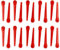 vhbw 20x Ersatz-Messer kompatibel mit Gardena AccuCut 450Li 8841, 450Li 8841-20, EasyCut Li-18/23R 9823, Li-18/23R 9823-20 Rasentrimmer - Ersatzklinge Orange, Kunststoff