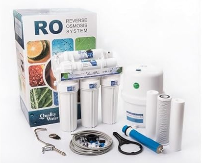 5-Stufen Umkehrosmose RO5: Wasserfilter mit Tank und Membrane
