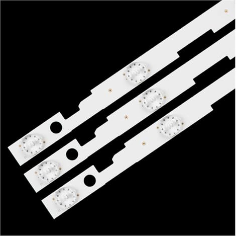 ExkaTe 828 mm 3 Stück Hintergrundbeleuchtung TV-Streifen LED for S.har/p 43 Zoll RF-AJ430S30-0901S-09 CRH-P43KP30300309641 LC-43FG5242E LC-43UI7252E