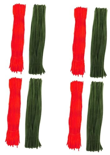 BESTonZON Sets Diy Twisted Sticks Craft Making Twisting Stems Green Florist Wire for Wreath Twisting Sticks Bulk Pack Pcs