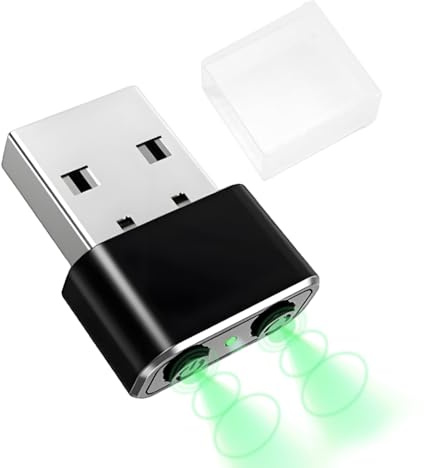 AXFEE 3 Modi Maus Jiggler, USB Mouse Mover mit EIN/AUS-Schalter, Nicht Nachweisbar USB Mouse Mover, Maus Beweger, Treiberfrei, Plug & Play, Hält Computer/Laptop Wach, Mausbeweger Homeoffice