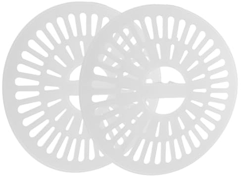 2pcs round Plastic Washer Spinner Cap Replacement Cover | Dehydration Bucket Use, Even Cloth Flattening, Accessory Pack for Twin-tub Machines