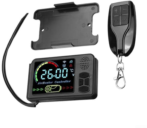 CNANRNANC Riscaldatore da parcheggio da 12 V 24 V da 1 a 5 kW con display LCD e telecomando per camion commerciali e furgoni