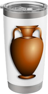 Ancient Greece Roman Empire Amphora Amphorae Vase Stainless Steel Insulated Tumbler