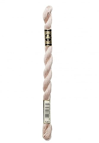 DMC Perlgarn aus Baumwolle, Größe 5 543, pro Knäuel