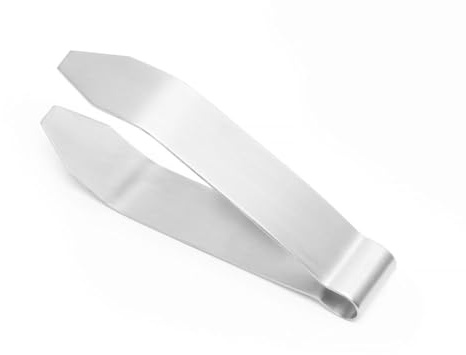 HENDI Pince à arêtes, pince pour arêtes de poisson, Pince de cuisine, Tête plate étroite, Lavable en lave-vaisselle, 100mm, inox 18/0