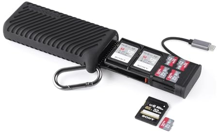 PGYTECH CreateMate SD Card Reader & Case (Classic Black)