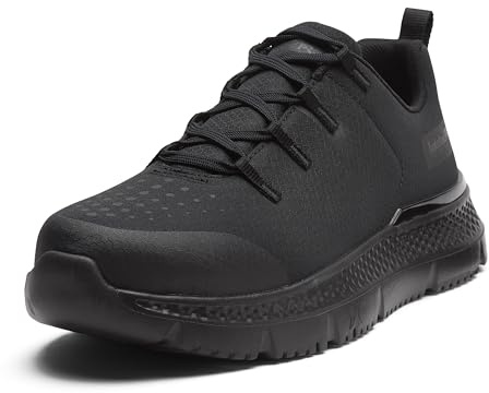 Timberland PRO Men's Intercept Steel Safety Toe Industrial Athletic Work Shoe, Black, 11W