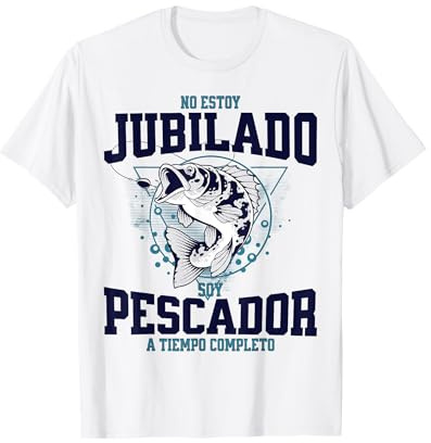 Pesca Regalo Divertido para un Pescador Jubilado Camiseta