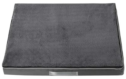 Pengchang Haustier-Hundezwinger-Matte, Memory-Schwamm, elastisch, wasserdicht, Haustier-Katzenbett-Matte, abnehmbares Haustier-Sofa-Pad(Dark Gray,XS-50X40X10CM)
