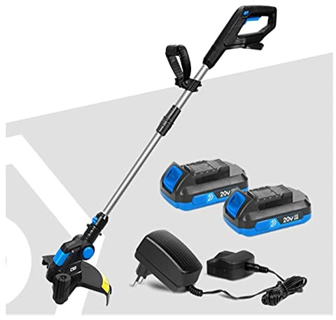 Tosaerba elettrico 20V Batteria agli ioni di litio Tagliaerba a batteria 12 pollici Taglierina a sgancio automatico Attrezzi da giardino for potatura Per tagliare(20V-Coil-Set2)