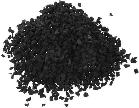 Abaodam Gránulos de Caucho Reciclado para Césped Artificial, Relleno de Caucho para Campo de Fútbol, Bolsa de 1,9 Kg Excelente Absorción de Impactos y Drenaje Rápido para Zonas Deportivas