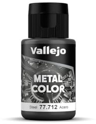 Farbe Vallejo Metal Color 77712 Steel (32ml)