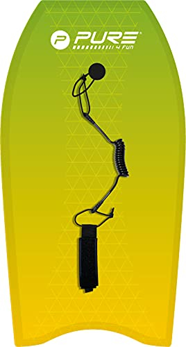 Pure4Fun PURE Composite Bodyboard (37) and XPE Core - With Leash Plug