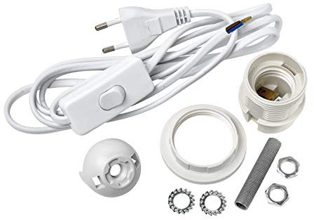 Set câble de branchement VBS « E27 » pour lampe Blanc