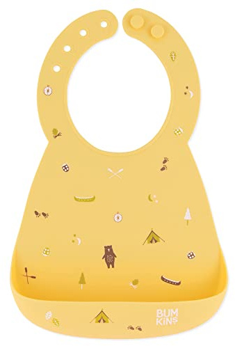 Bumkins Silikonhaklapp – Camp Gear (6–24 månader)