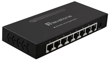 Level One GEU-0822 8-Port Gigabit Ethernet Switch
