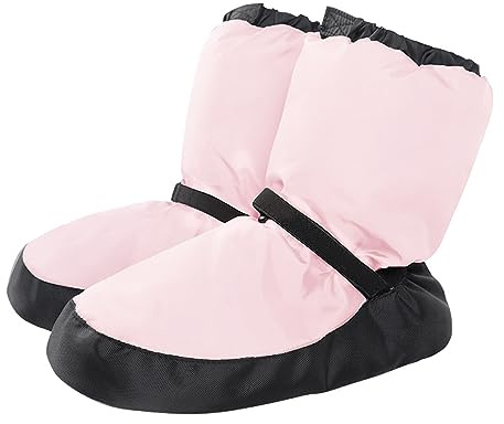 Rosefinch Botas de Calentamiento de Baile para Adultos Zapatillas Botas de Ballet para Mujeres niños Mayores y Zapatos para Mujeres
