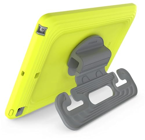 OtterBox Made for Kids Case for iPad 7th, 8th & 9th Gen (10.2 Display - 2019, 2020 & 2021 Version) with Kickstand & Car Headrest Mount Holder - Martian Green