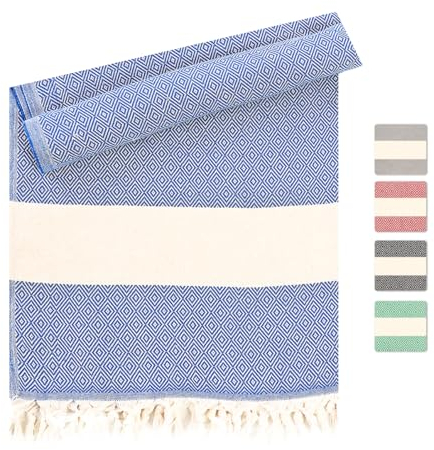 Heré Mood Asciugamano per hammam e sauna in cotone per uomo e donna, leggero, assorbente e ad asciugatura rapida, ideale come telo da spiaggia, telo doccia, telo da bagno, asciugamano da yoga