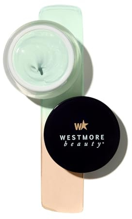 Westmore Beauty Redzone Edit 1 FL OZ - Color Correcting Cream, CC Corrector for Dark Circles, Redness and Face, Green Primer