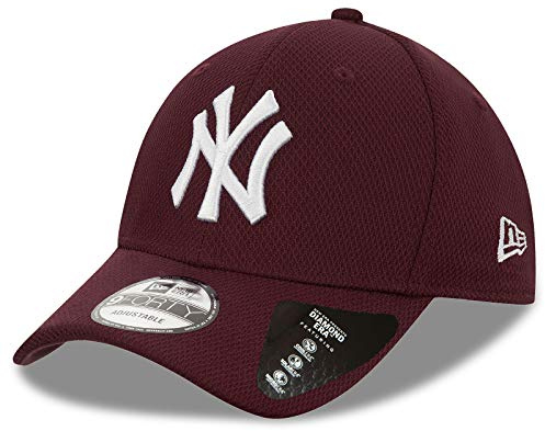 New Era Cap Kappe Yankees Diamong Maroon mit UD Bandana 4120