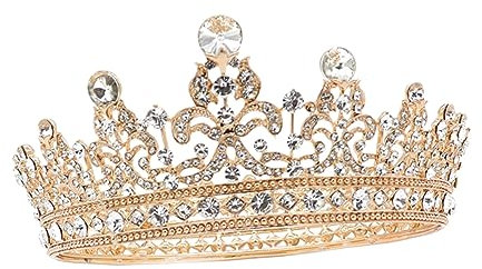 Beaupretty Luxuriöse Haarkrone Mit Strasssteinen Brautaccessoire Aus Kristall Design Für Hochzeitsdekoration